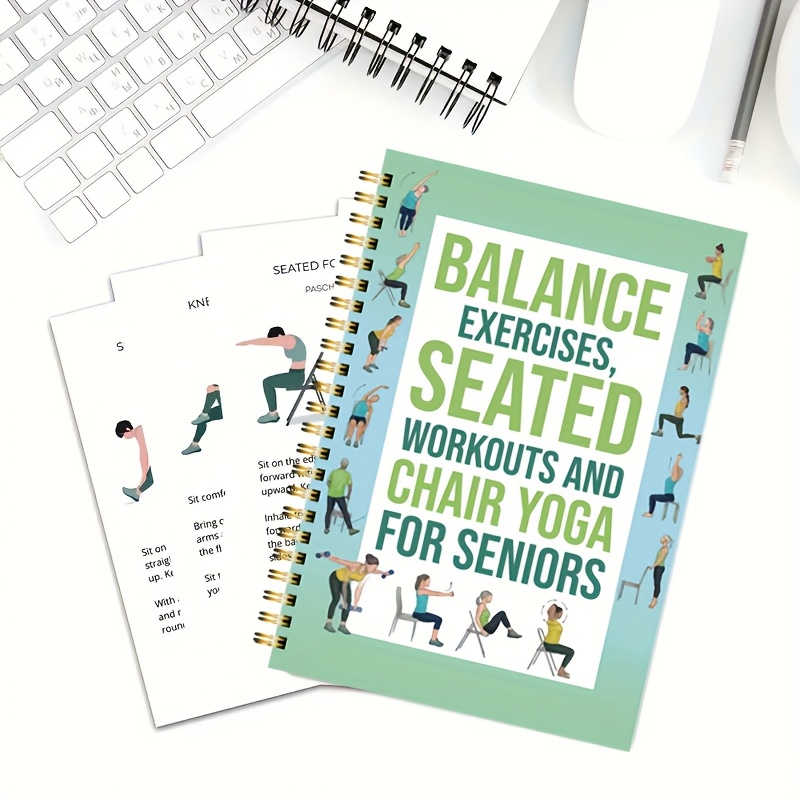 Chair Yoga Exercise Notebook F – Yoga Fitness Journal recenzja i cena