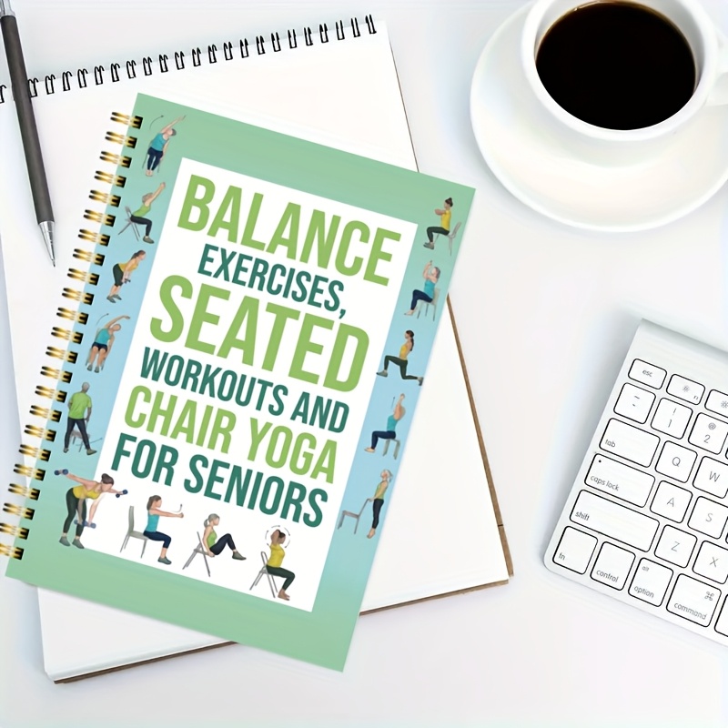 Chair Yoga Exercise Notebook F – Yoga Fitness Journal recenzja i cena