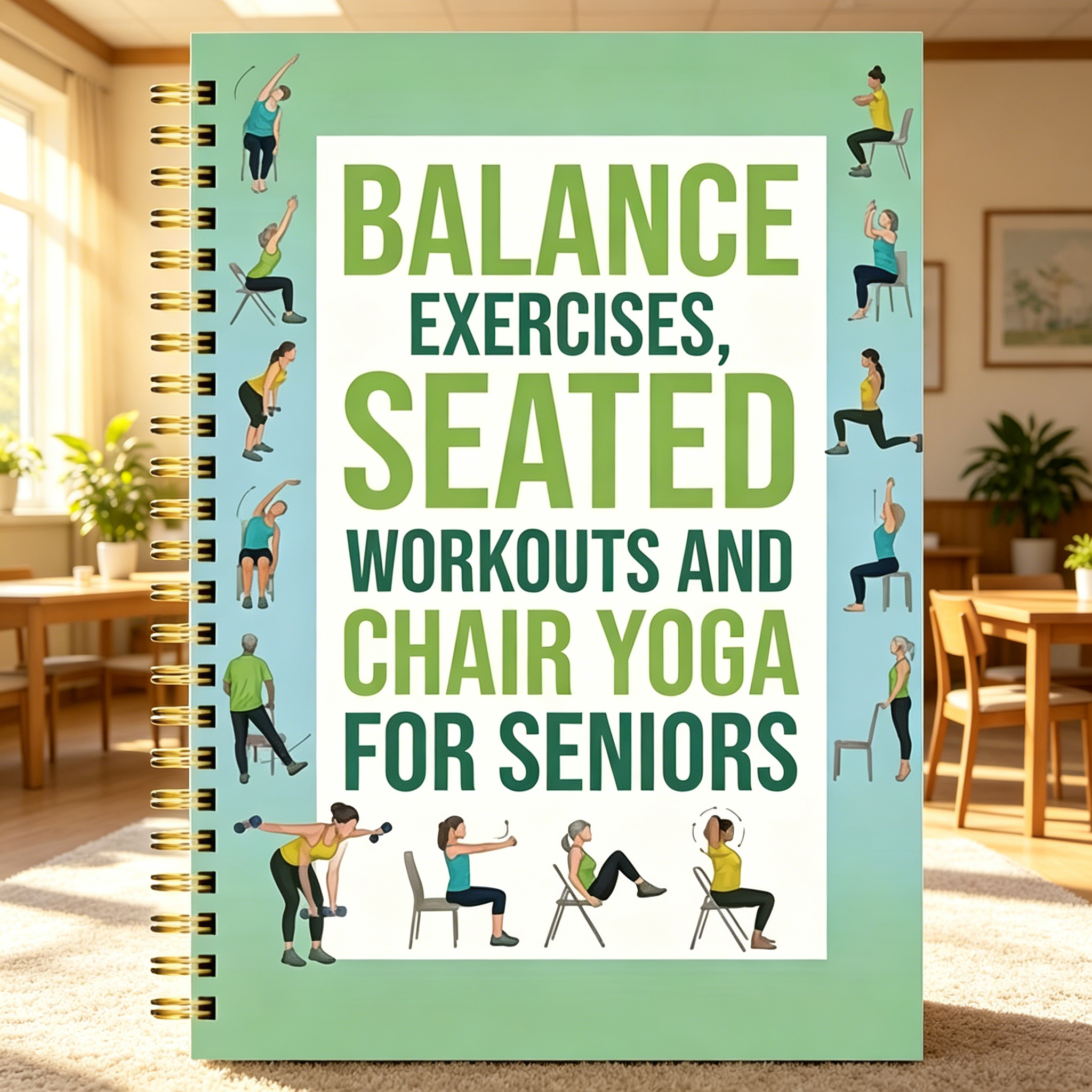 Chair Yoga for Seniors Journal – Yoga Fitness Journal recenzja i cena