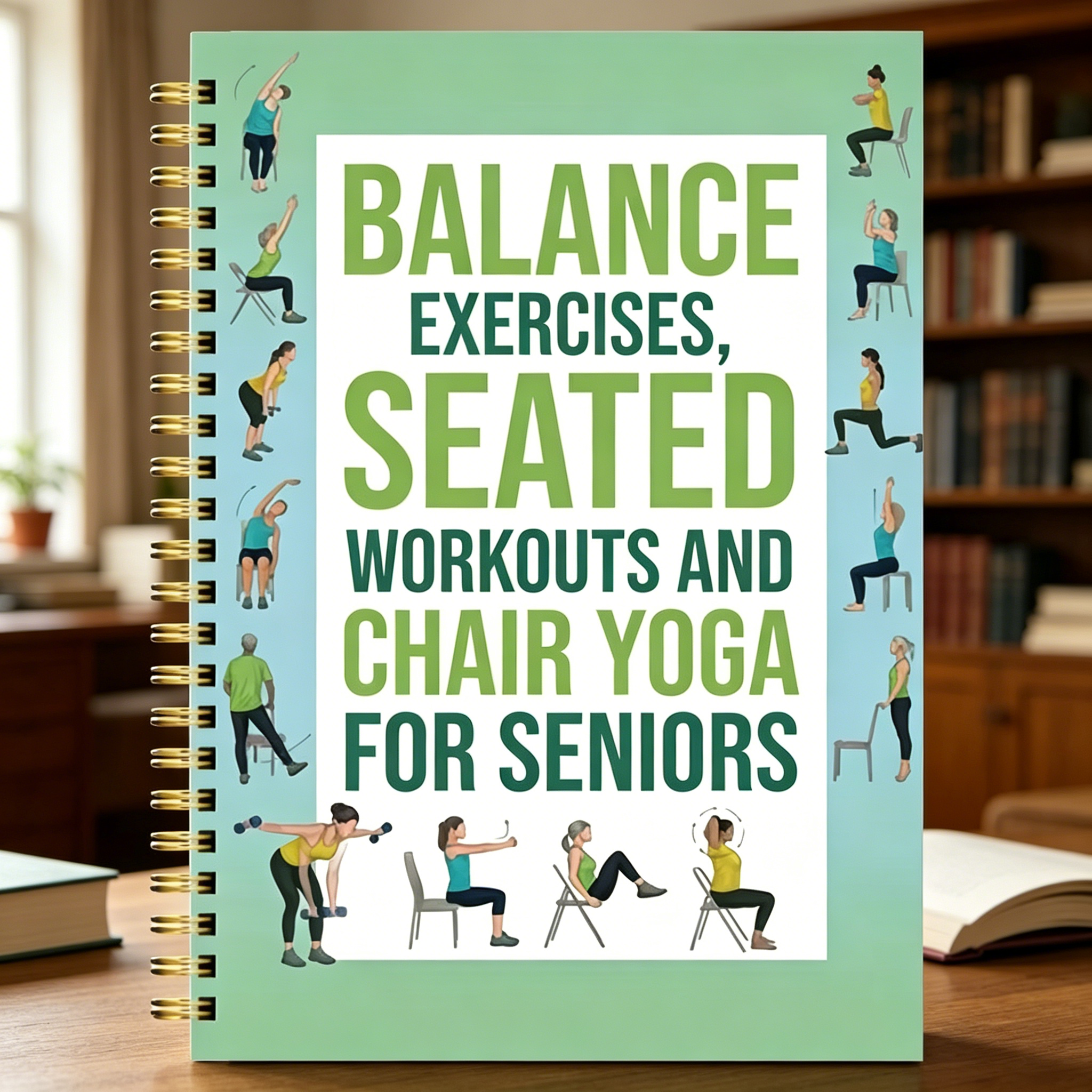 Chair Yoga for Seniors Journal – Yoga Fitness Journal recenzja i cena