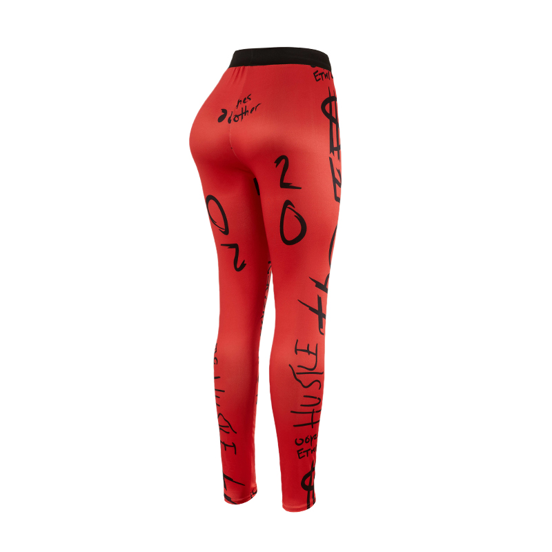 Popular Letter Printed Sexy Fi – Yoga Overall Fitness recenzja i cena