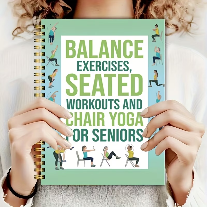 Chair Yoga Exercise Notebook F – Yoga Fitness Journal recenzja i cena