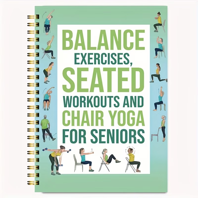 Chair Yoga Exercise Notebook F – Yoga Fitness Journal recenzja i cena