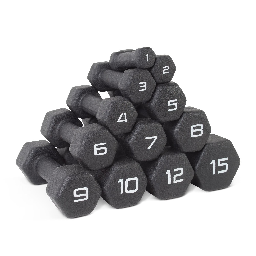 1lb Black Neoprene Dumbbell Pa – Fitness Yoga recenzja i cena