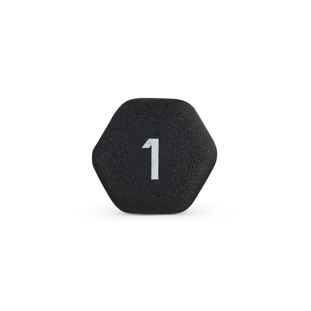 1lb Black Neoprene Dumbbell Pa – Fitness Yoga recenzja i cena