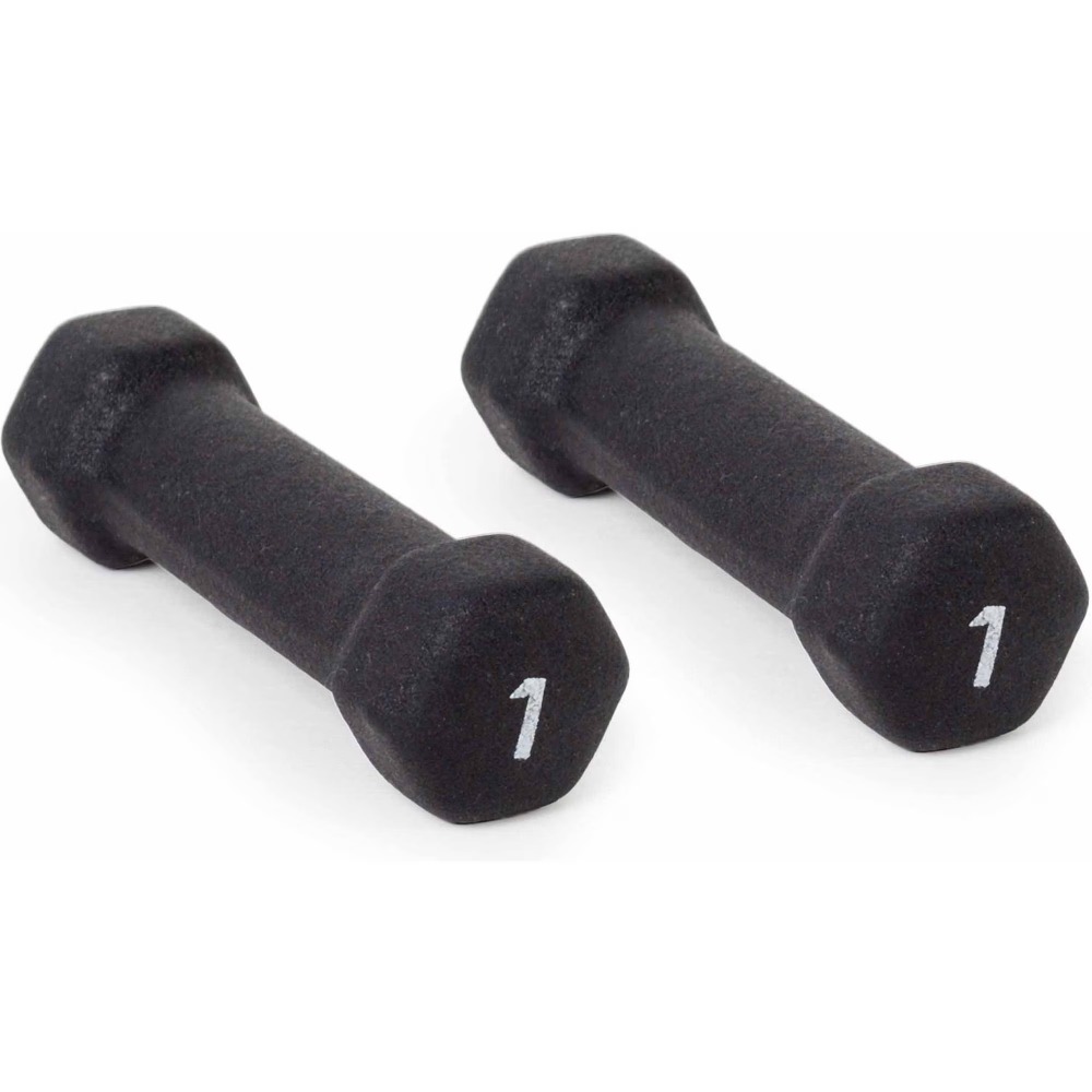 1lb Black Neoprene Dumbbell Pa – Fitness Yoga recenzja i cena
