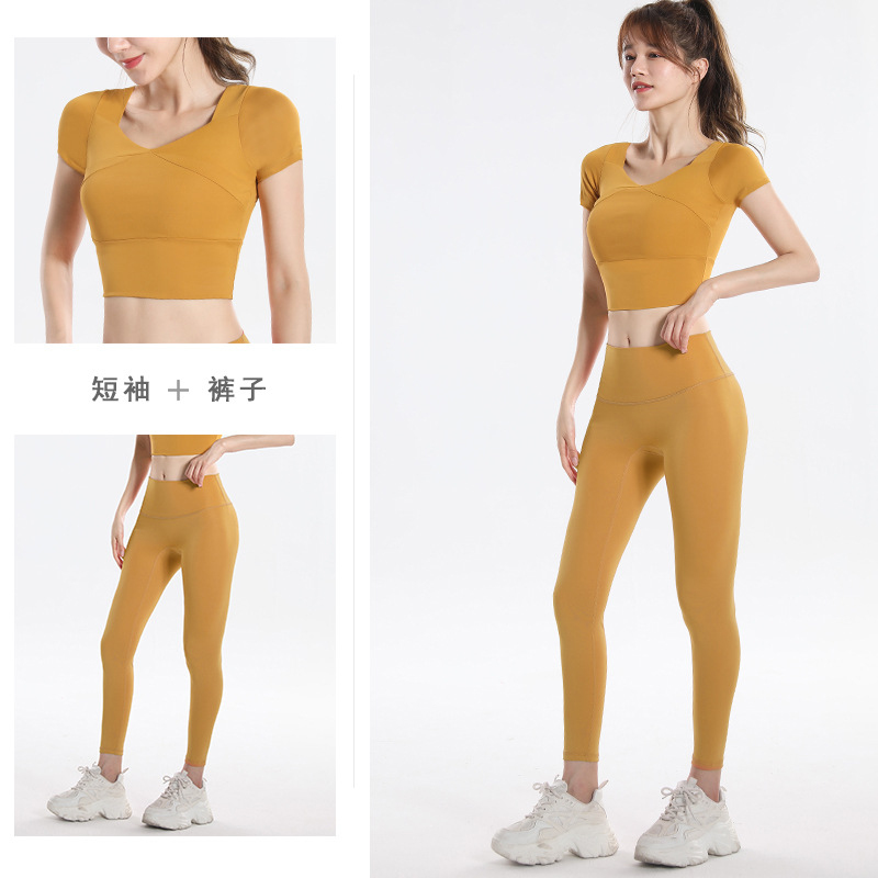 Quick Dry Set Sports Top With  – Fitness Yoga recenzja i cena