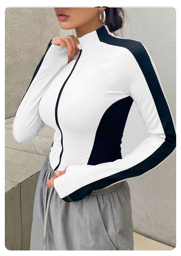 Yoga Clothes Stand Up Collar J – Fitness Yoga recenzja i cena