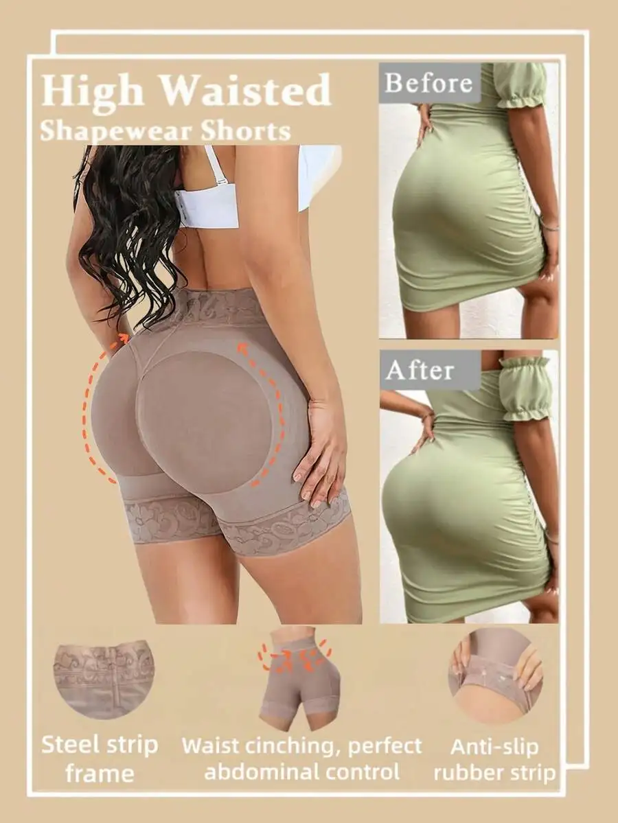 Women's High-Waisted Lace Trim – Fitness Yoga recenzja i cena