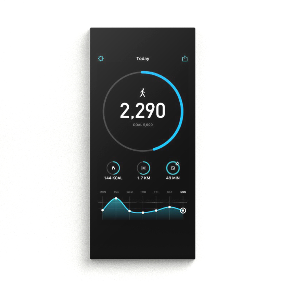 Wall Mounted Interactive Mirro – Yoga Fitness App recenzja i cena