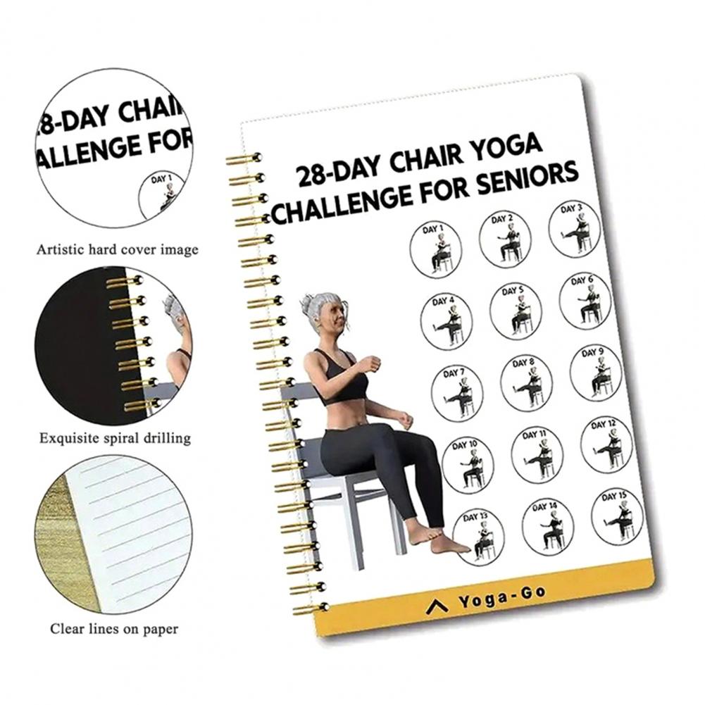 Leak-proof Journal Chair Yoga  – Yoga Fitness Journal recenzja i cena