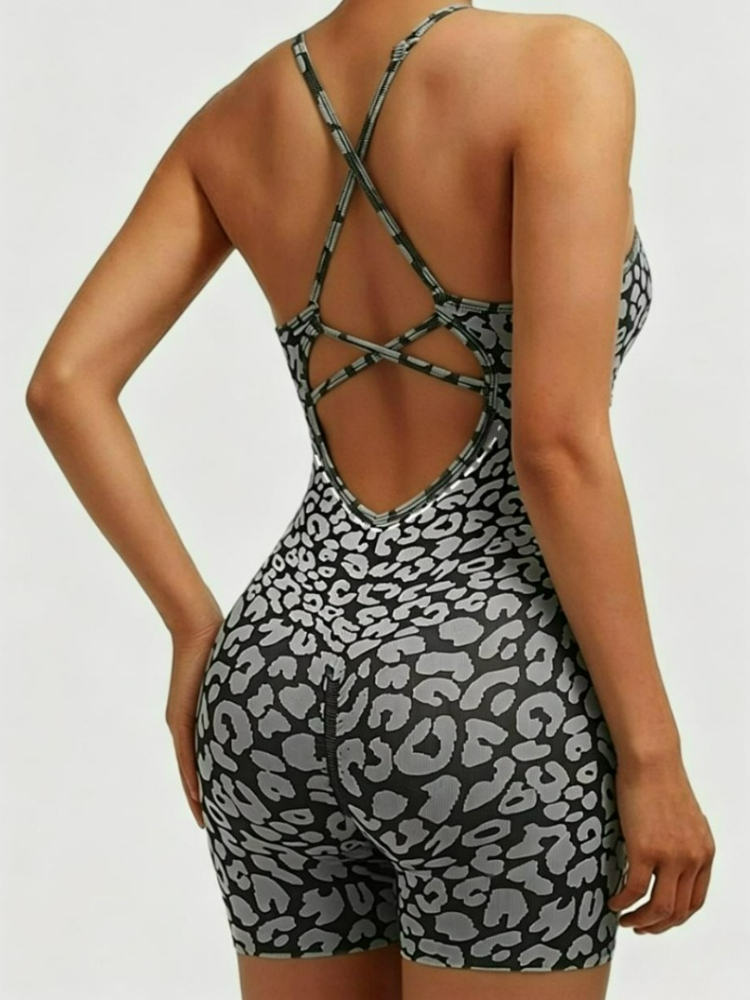 Fashion Casual Leopard Printed – Yoga Overall Fitness recenzja i cena