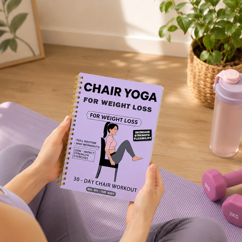 Chair Yoga for Seniors Journal – Yoga Fitness Journal recenzja i cena